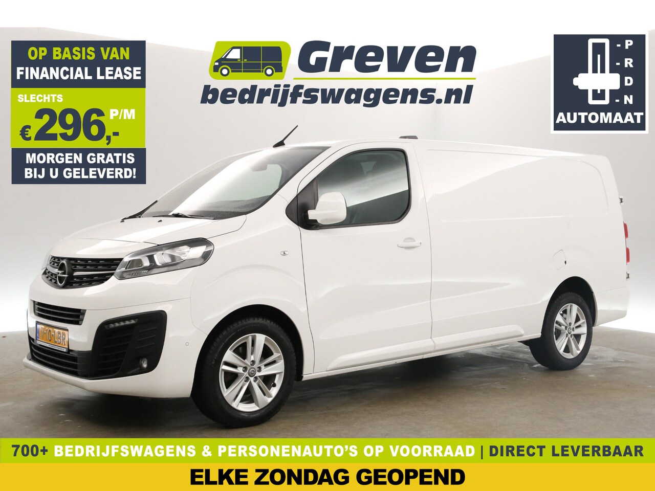 Opel Vivaro - 2.0 CDTI L3H1 177PK Automaat 360Camera Airco LED Cruise Carplay Navi PDC 3 Persoons 17"LMV - AutoWereld.nl