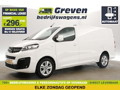 Opel Vivaro - 2.0 CDTI L3H1 177PK Automaat 360Camera Airco LED Cruise Carplay Navi PDC 3 Persoons 17"LMV