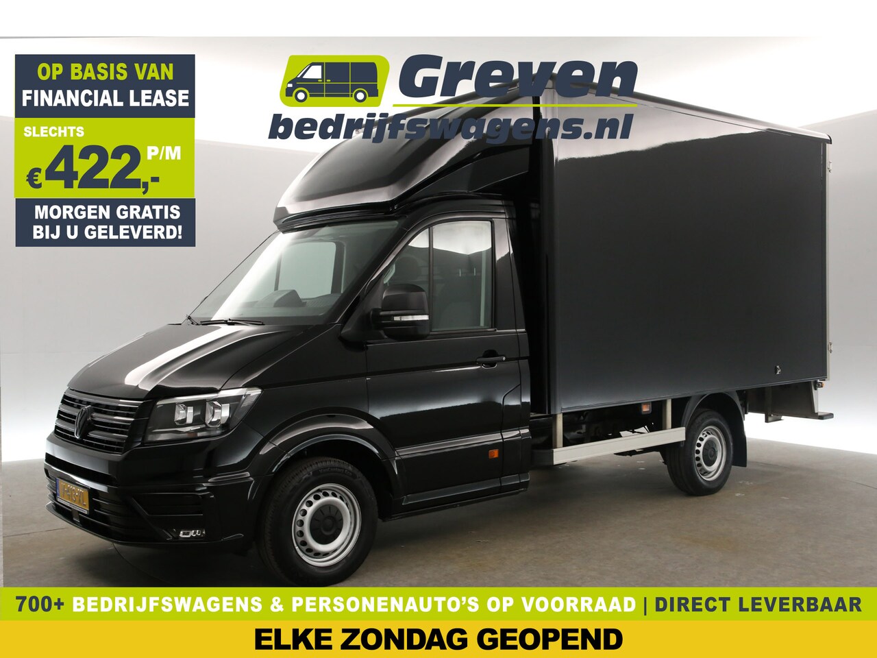 Volkswagen Crafter - 35 2.0 TDI 140PK Bakwagen | L 3.80m | Camper Ombouw | Verhuiswagen | Airco Camera Carplay - AutoWereld.nl