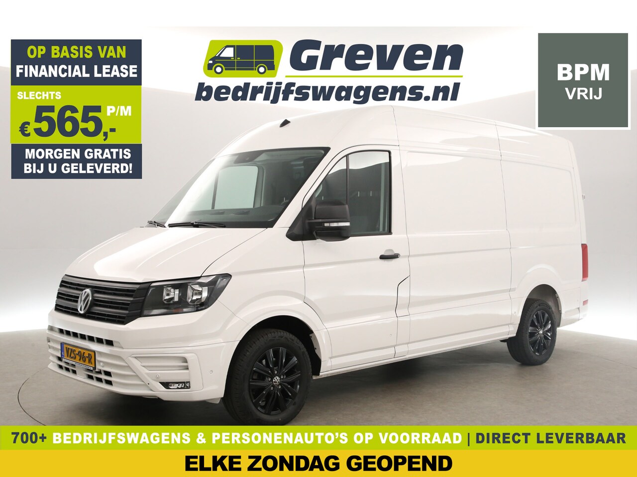 Volkswagen Crafter - 30 2.0 TDI L3H3 | BPM VRIJ | 140PK Airco Carplay Cruise 17"LMV Navigatie PDC 3 Persoons - AutoWereld.nl