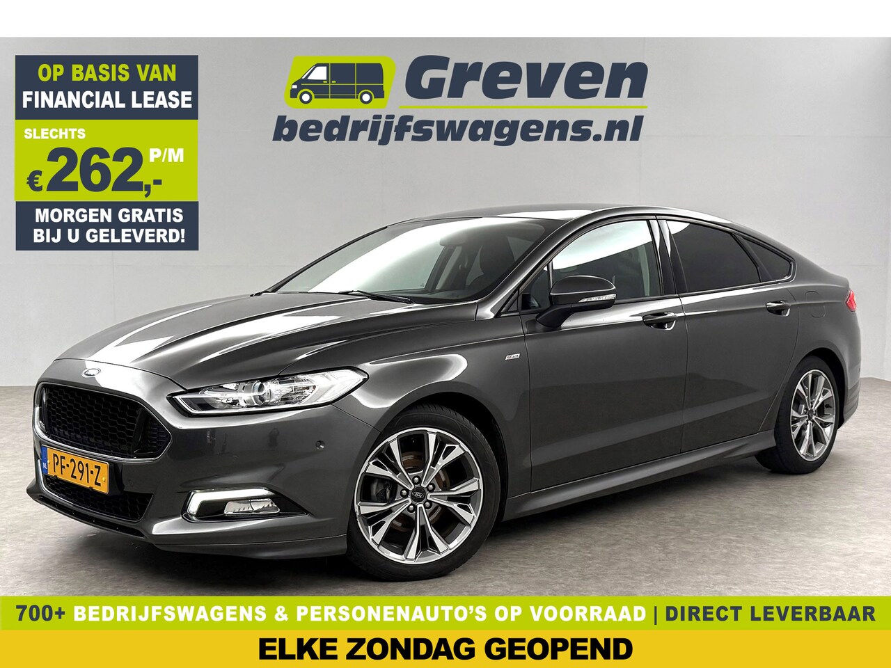 Ford Mondeo - 1.5 ST-Line 161PK LED Sfeerverl. Trekhaak Clima Cruise Navigatie PDC 18"LMV - AutoWereld.nl