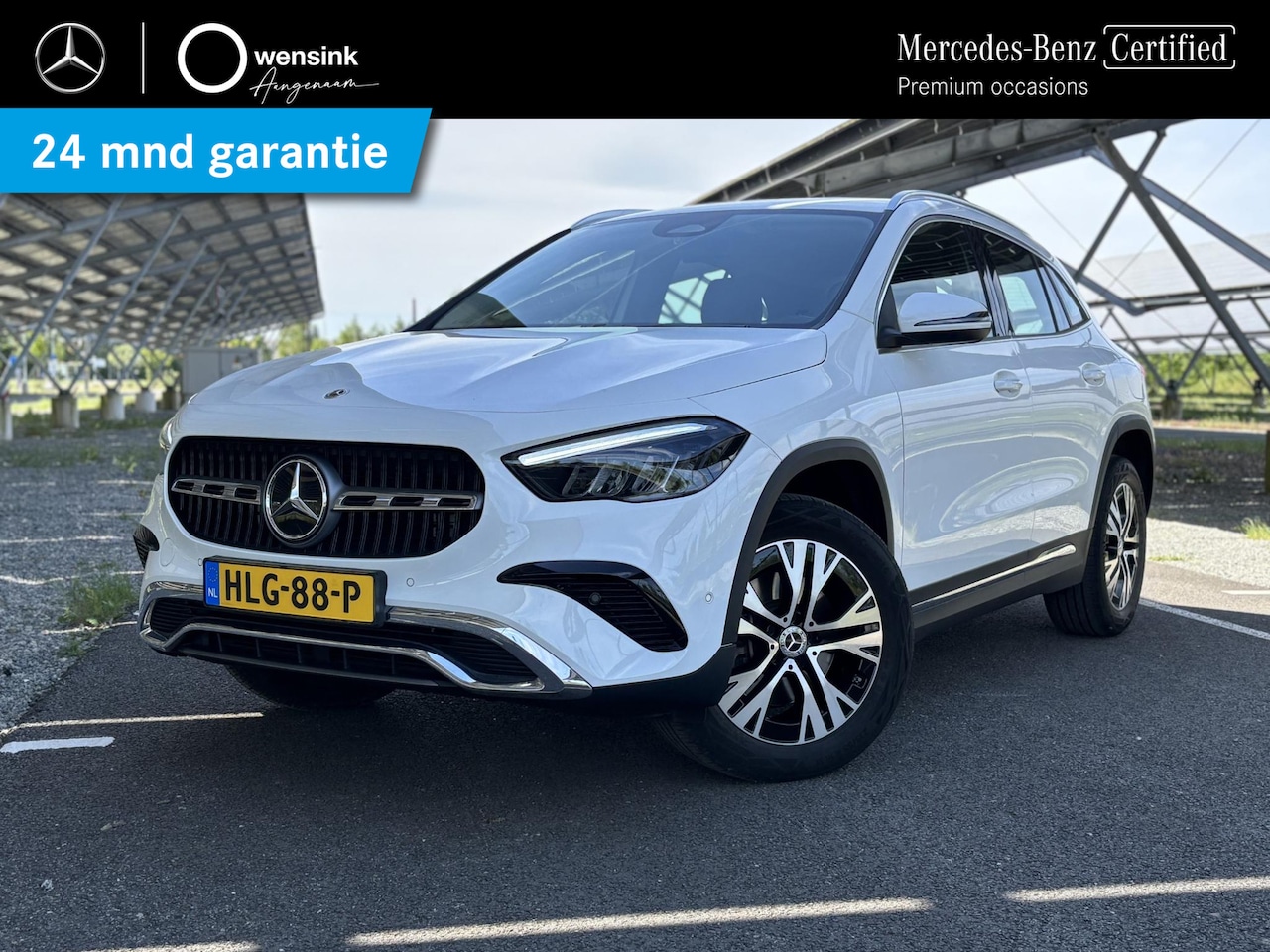 Mercedes-Benz GLA-Klasse - 250 e Luxury Line | Trekhaak | Verwarmd stuur | Elektrische achterklep | Widescreen | - AutoWereld.nl
