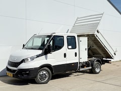 Iveco Daily - 35C14 Kipper Dubbele Cabine Dubbellucht Trekhaak Airco Cruise Control Lucht Geveerde Stoel