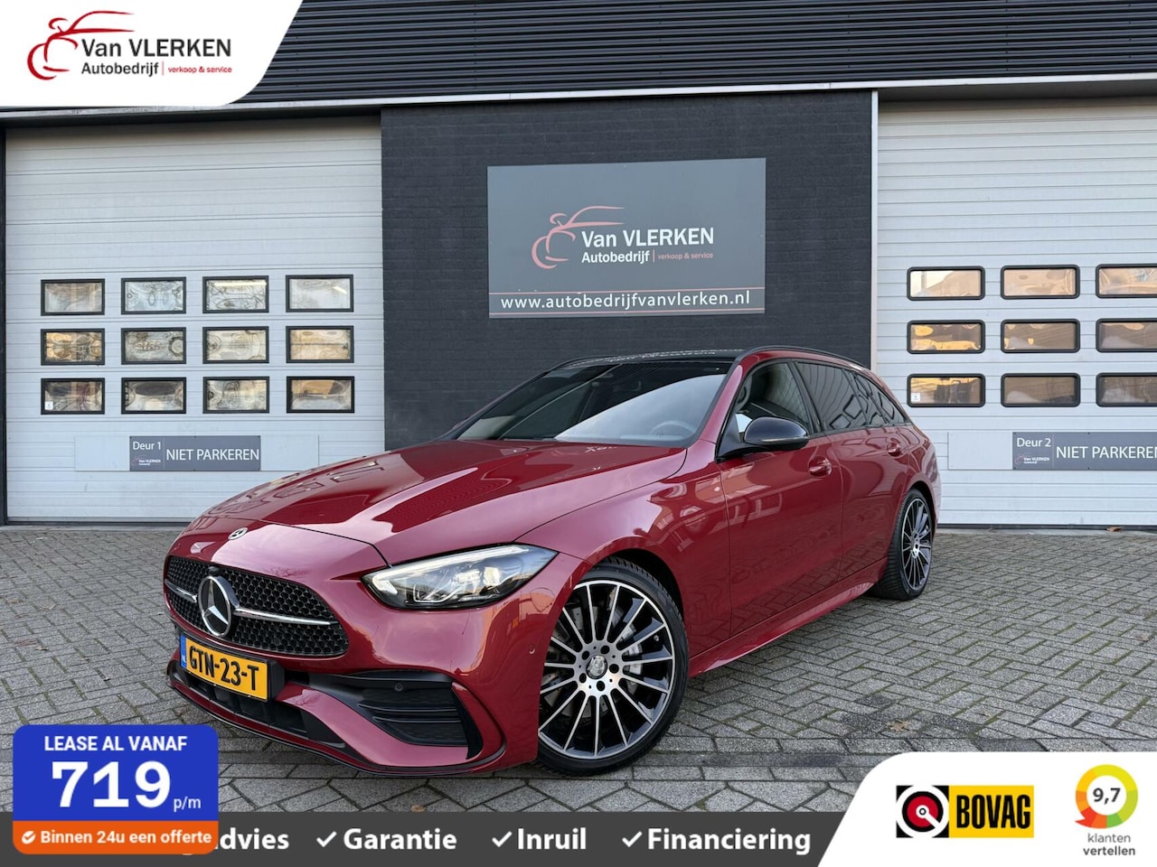 Mercedes-Benz C-klasse Estate - 200 Hybrid AMG PANORAMADAK BOM VOL - AutoWereld.nl