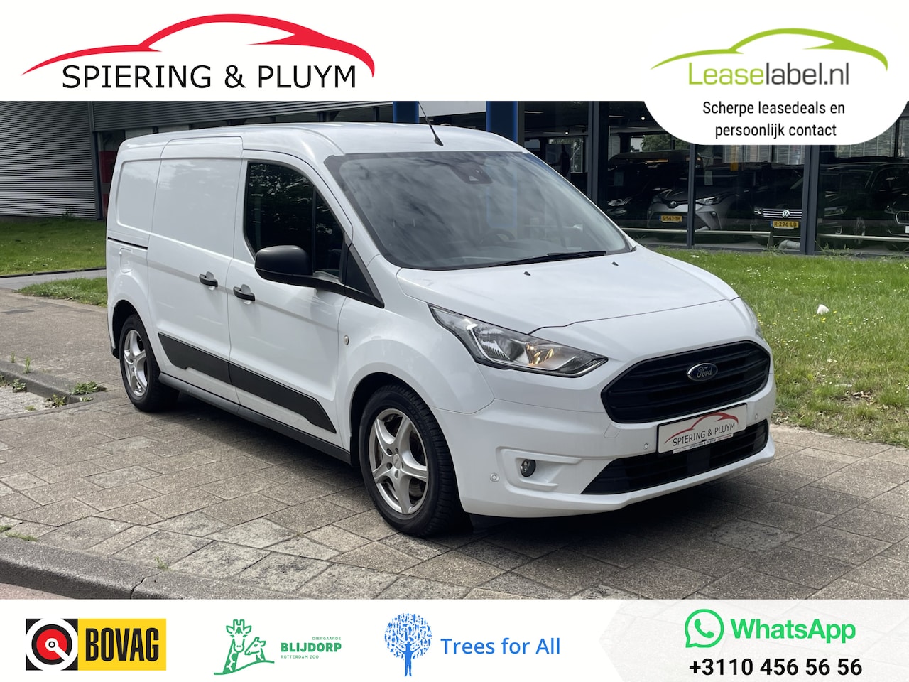 Ford Transit Connect - 1.5 EcoBlue L2 Trend | 120 PK | Airco | Navi | Camera! - AutoWereld.nl