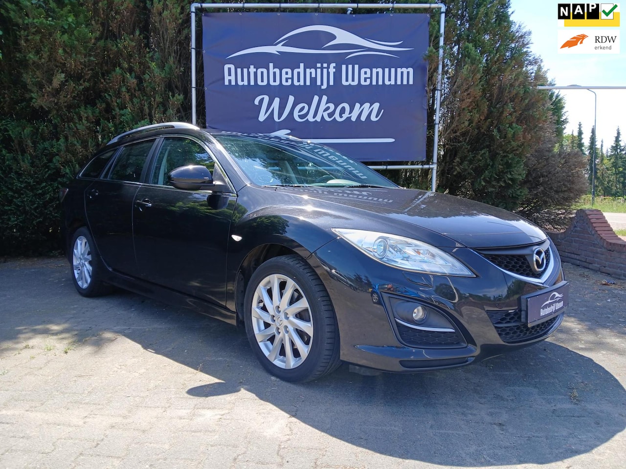 Mazda 6 Sportbreak - 1.8 Exclusive GT 1.8 Exclusive GT, Cruise & Climate control, XENON, Afkomstig van de eerste eigenaar. - AutoWereld.nl