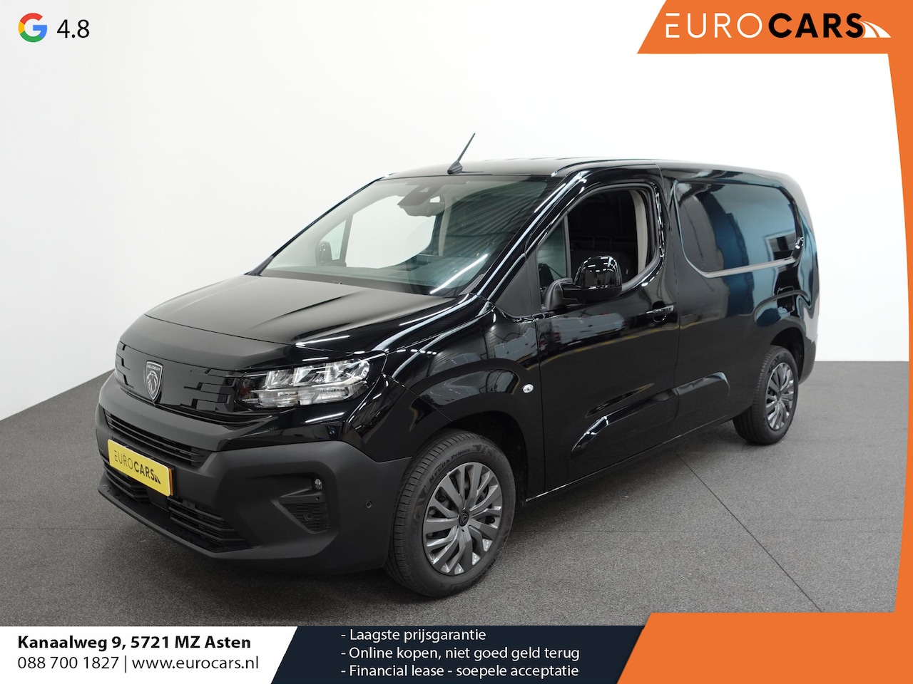 Peugeot Partner - 1.5 BlueHDi 130 PK L2 Automaat Navigatie Trekhaak Airco Cruise control - AutoWereld.nl