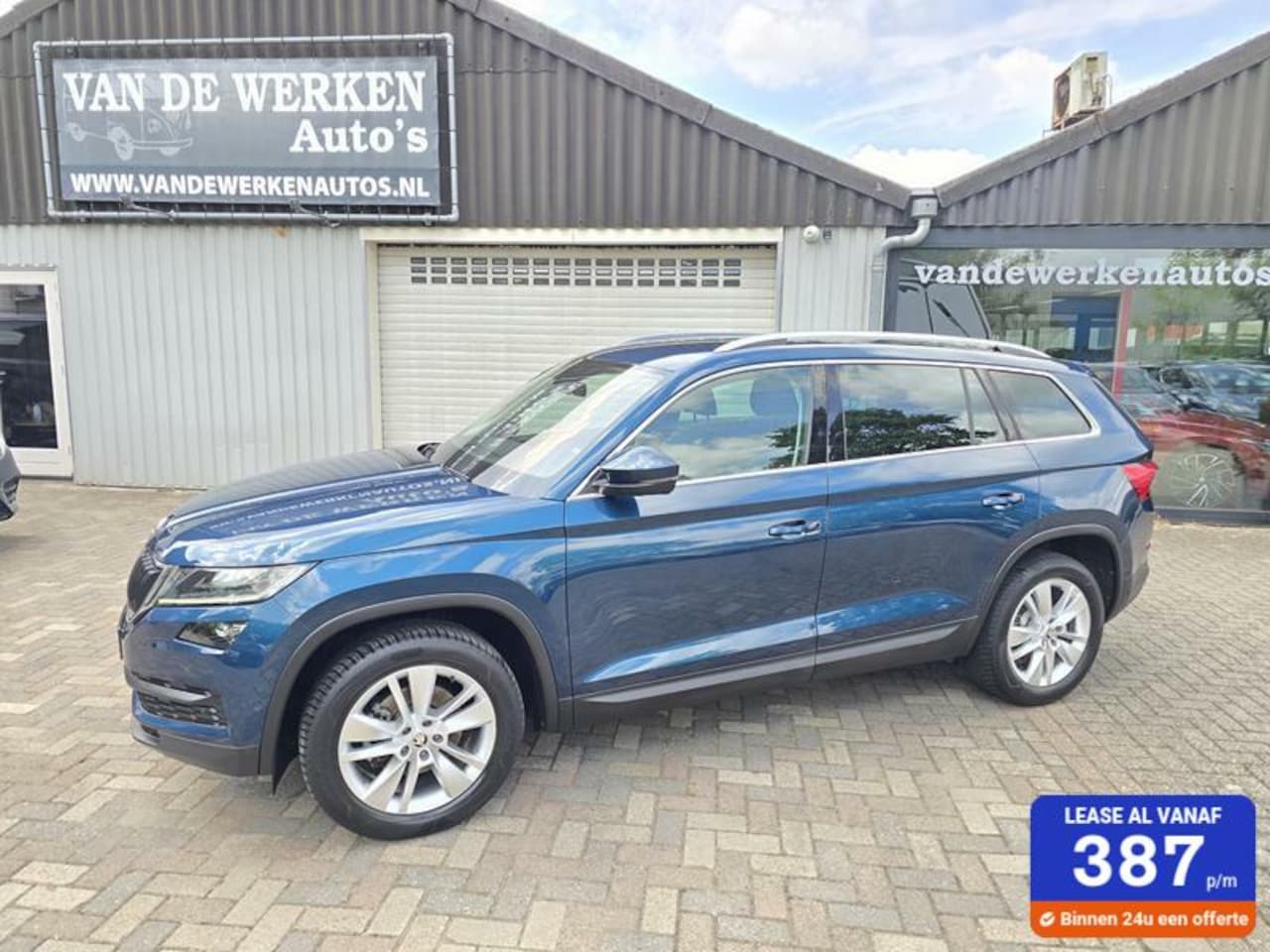 Skoda Kodiaq - 1.5 TSI Business Edition Clever Plus Clima|Navi|Leer|Trekhaak|LED|360|Nap!! - AutoWereld.nl