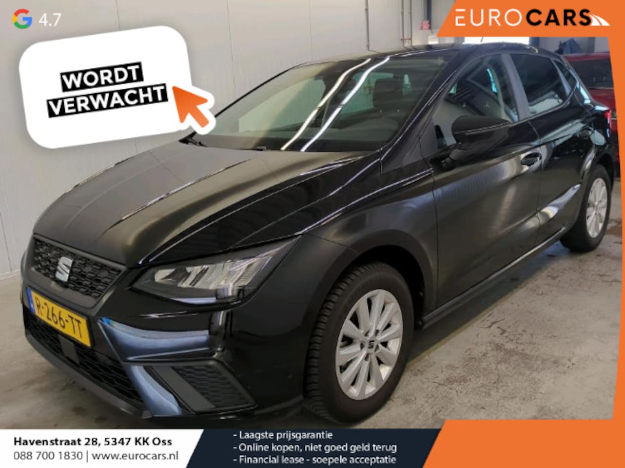 Seat Ibiza - 1.0 EcoTSI Style Business Connect Climate control Cruise control Stoel verwarming Parkeers - AutoWereld.nl