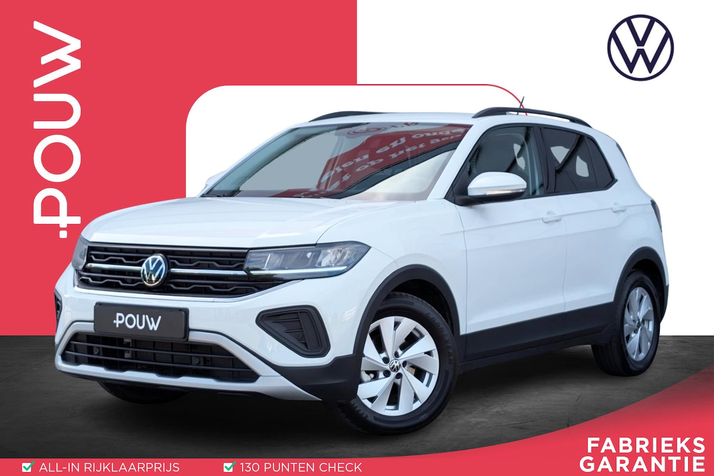 Volkswagen T-Cross - 1.0 TSI 95pk Life Edition | App Connect Navigatie | Adaptive Cruise | PDC Voor & Achter - AutoWereld.nl