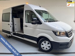 Volkswagen Crafter - Werkplaats 35 2.0 TDI 140pk euro6 L3H3 Highline Servicewagen Sortimo Standkachel Victron v