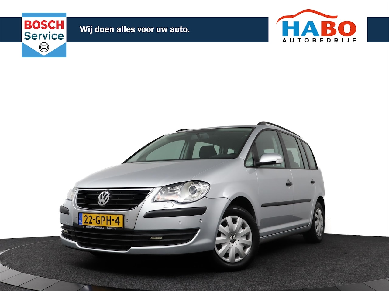 Volkswagen Touran - 1.4 TSI TRENDLINE BUSINESS DSG6 AUTOMAAT ECC/CRUISE/NAV/PARK.SENS/DAKRAIL/TREKHAAK/1E.EIGE - AutoWereld.nl