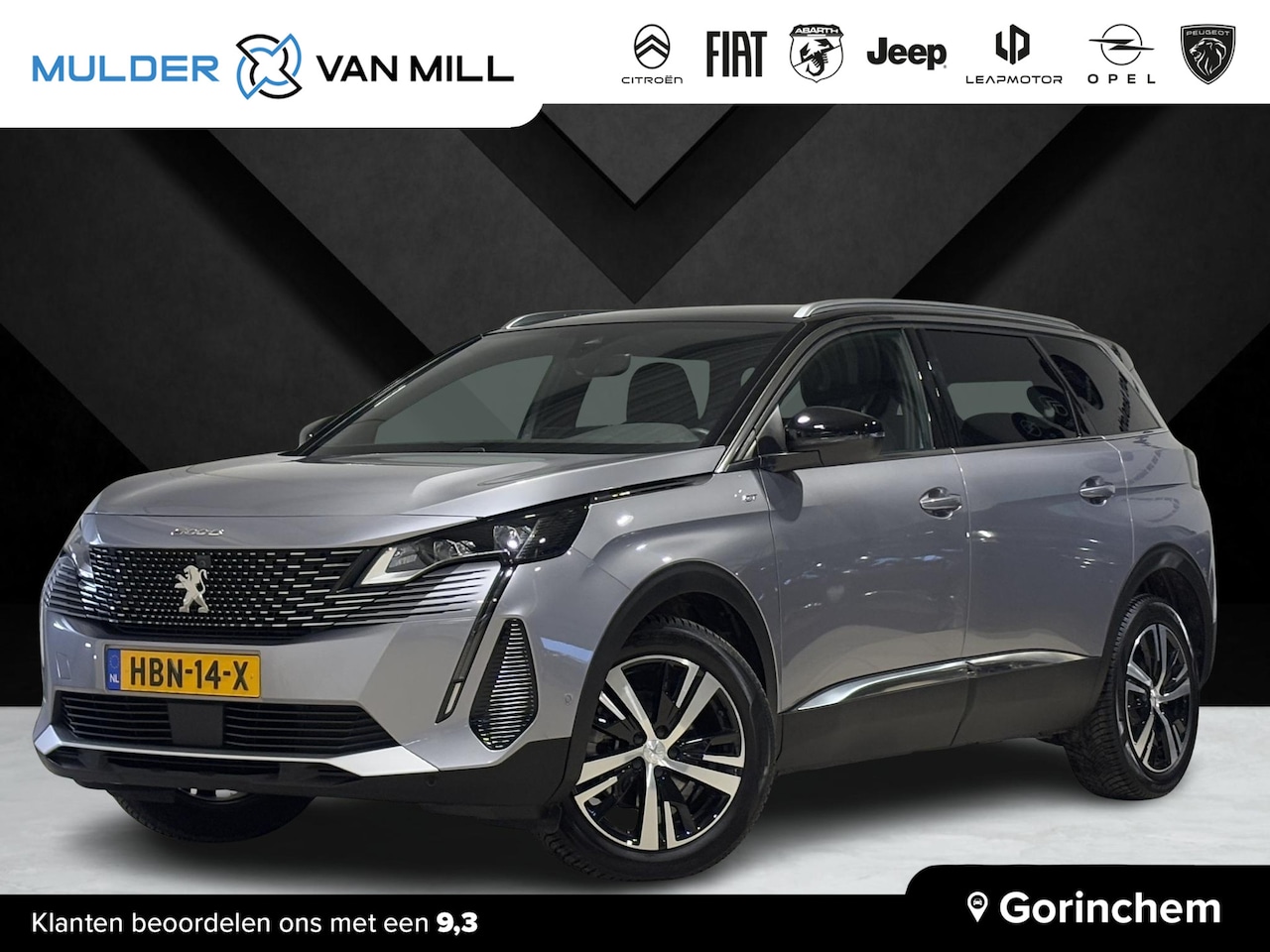 Peugeot 5008 - GT 1.2 Hybrid 136pk e-DSC6 | HANDSFREE A.KLEP | STOELVERW. | 360° CAMERA | NAVI | ADAPTIVE - AutoWereld.nl