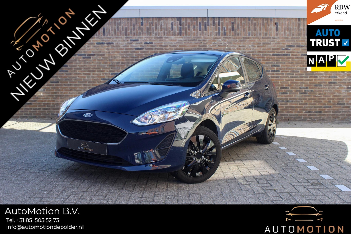 Ford Fiesta - 1.1 Trend | Carplay | NAP | Subwoof |Lane - AutoWereld.nl
