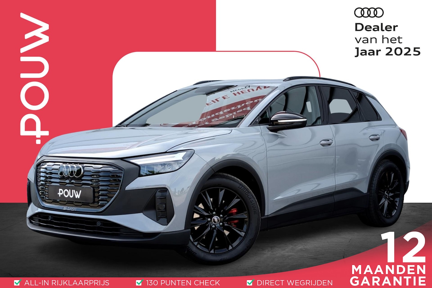 Audi Q4 e-tron - 35 170pk Launch Edition 55 kWh | Warmtepomp | Smartphone Interface | Black Style - AutoWereld.nl