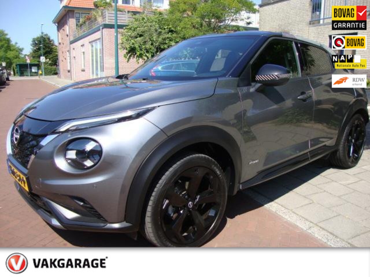 Nissan Juke - 1.6 Hybrid Tekna Garantie mogelijlk tot 2033. - AutoWereld.nl