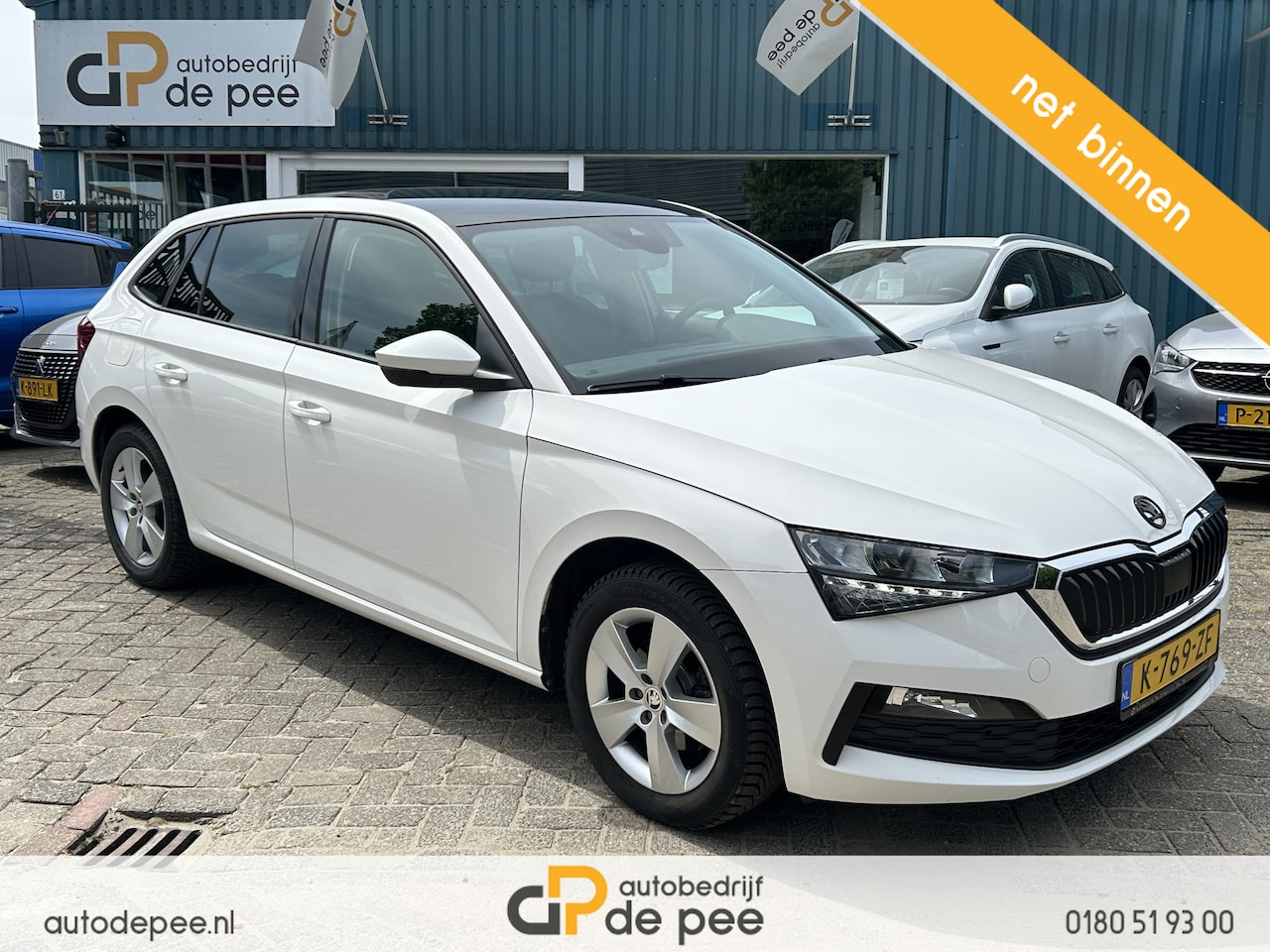 Skoda Scala - 1.0 TSI Ambition GARANTIE/AUTOMAAT/CLIMA/CARPLAY/NAVI/TREKH. rijklaarprijs! - AutoWereld.nl