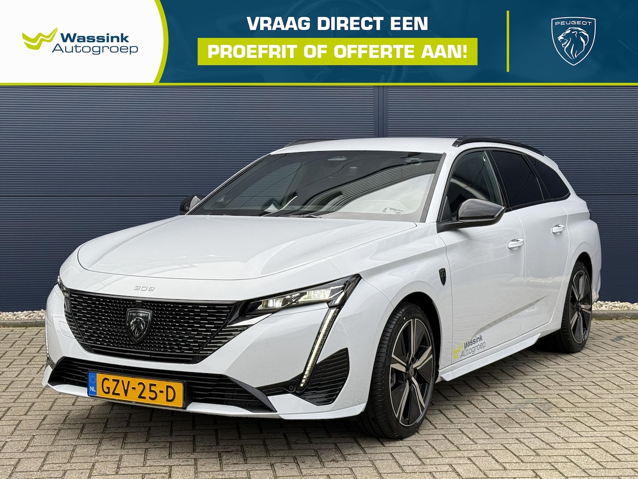 Peugeot 308 SW - 1.2 Hybrid 136pk e-DCS6 GT | Navigatie | Focal audio | Trekhaak | Matrix Led - AutoWereld.nl
