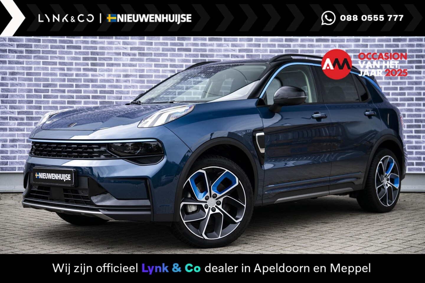 Lynk & Co 01 - 1.5 | 69 KM Elektrisch Rijden | Panoramadak | Adaptive cruise control | Camera | Navigatie - AutoWereld.nl