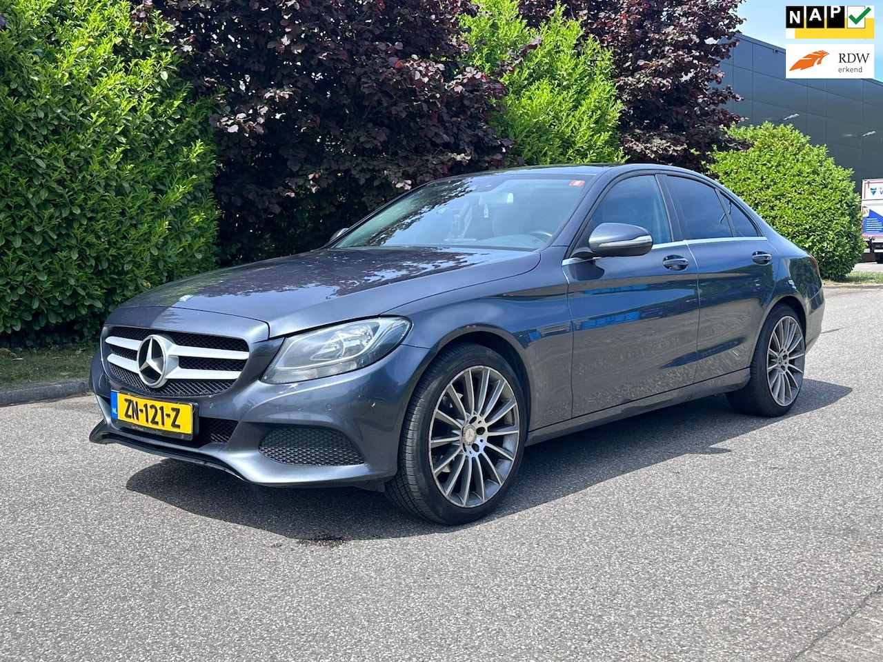 Mercedes-Benz C-klasse - 220 CDI Prestige Elektrische schuifdak*Navigatie*Cruise*LM velgen*Leder*Airco*Parkeersenso - AutoWereld.nl