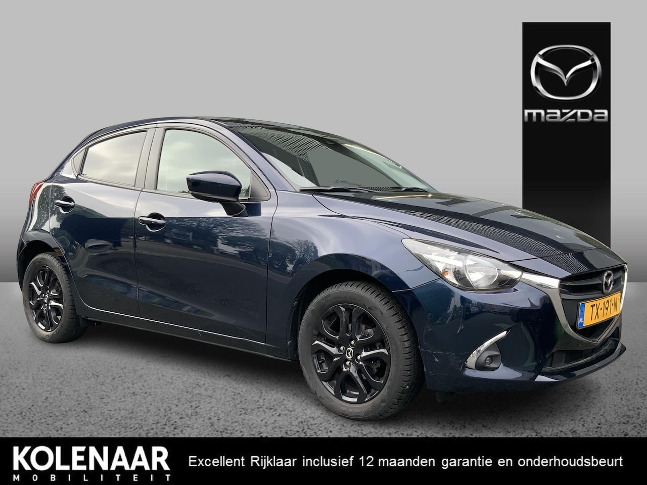 Mazda 2 - 1.5 Sky-G Sport Selected /Navi/Cruise/Camera/Black aluminium velgen - AutoWereld.nl