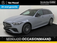 Mercedes-Benz C-klasse Estate - 300 e Star Edition AMG Line Plus Aug. beschikbaar / Alpine Grey /Panoramadak / Rijassisten
