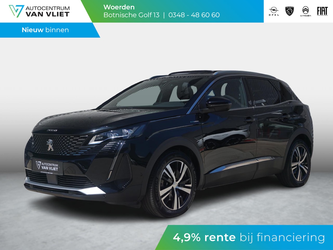 Peugeot 3008 - 1.6 HYbrid4 300 GT Panoramadak - AutoWereld.nl