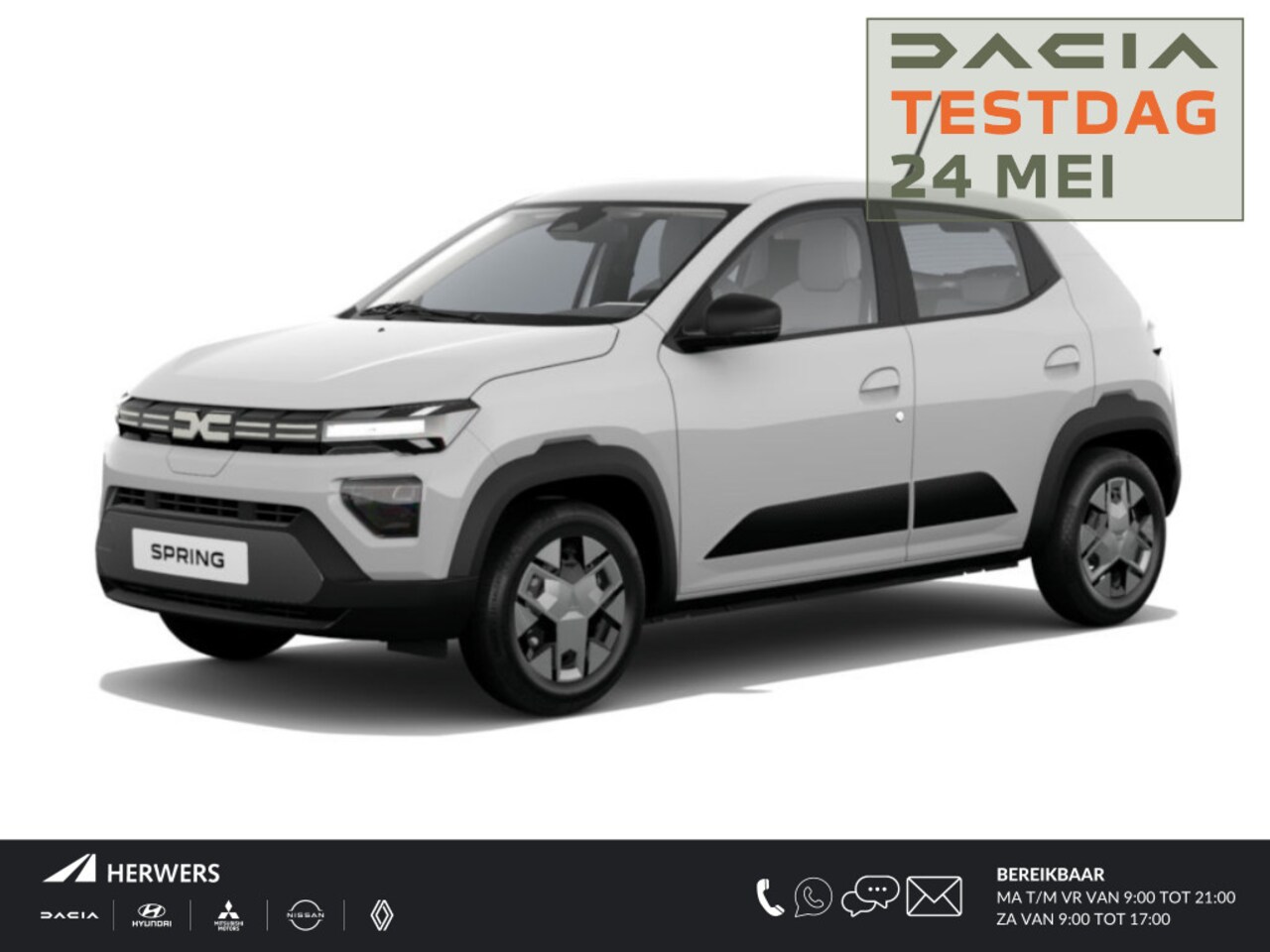 Dacia Spring - Expression 45PK / Nieuw te Bestellen / Nu Private Lease Vanaf €249,- + 7 Jaar Garantie / - AutoWereld.nl