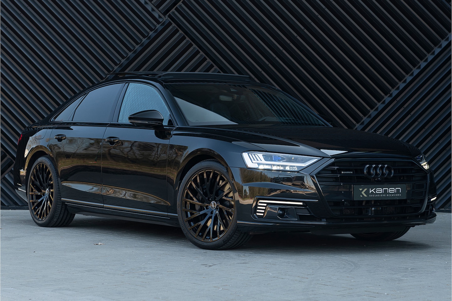Audi A8 - 60 TFSI e quattro S-Line S-stoelen Pano Keyless Matrix Massage ACC - AutoWereld.nl
