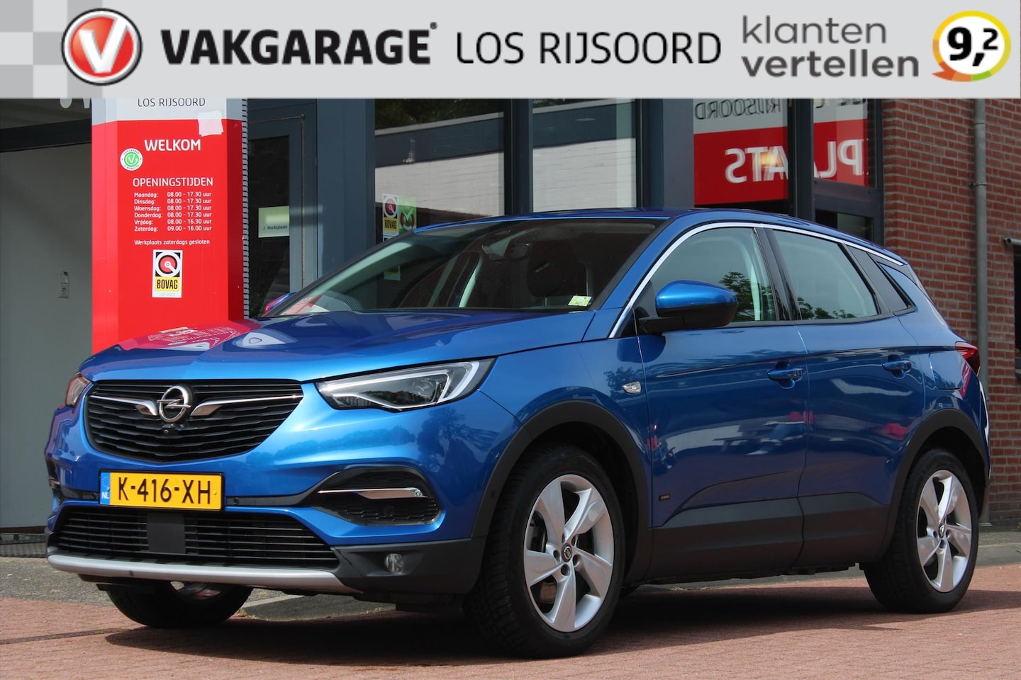 Opel Grandland X - 1.6 Turbo Hybrid Aut. *Elegance* | Camera | Carplay | Navigatie | Cruise & Climate Control - AutoWereld.nl