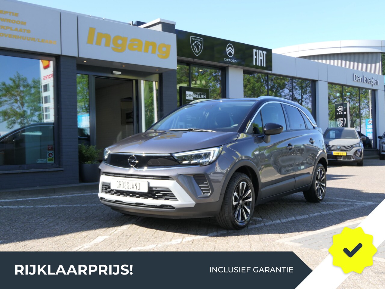 Opel Crossland - 1.2 Turbo Elegance | Navigatie | Panoramadak | Camera - AutoWereld.nl