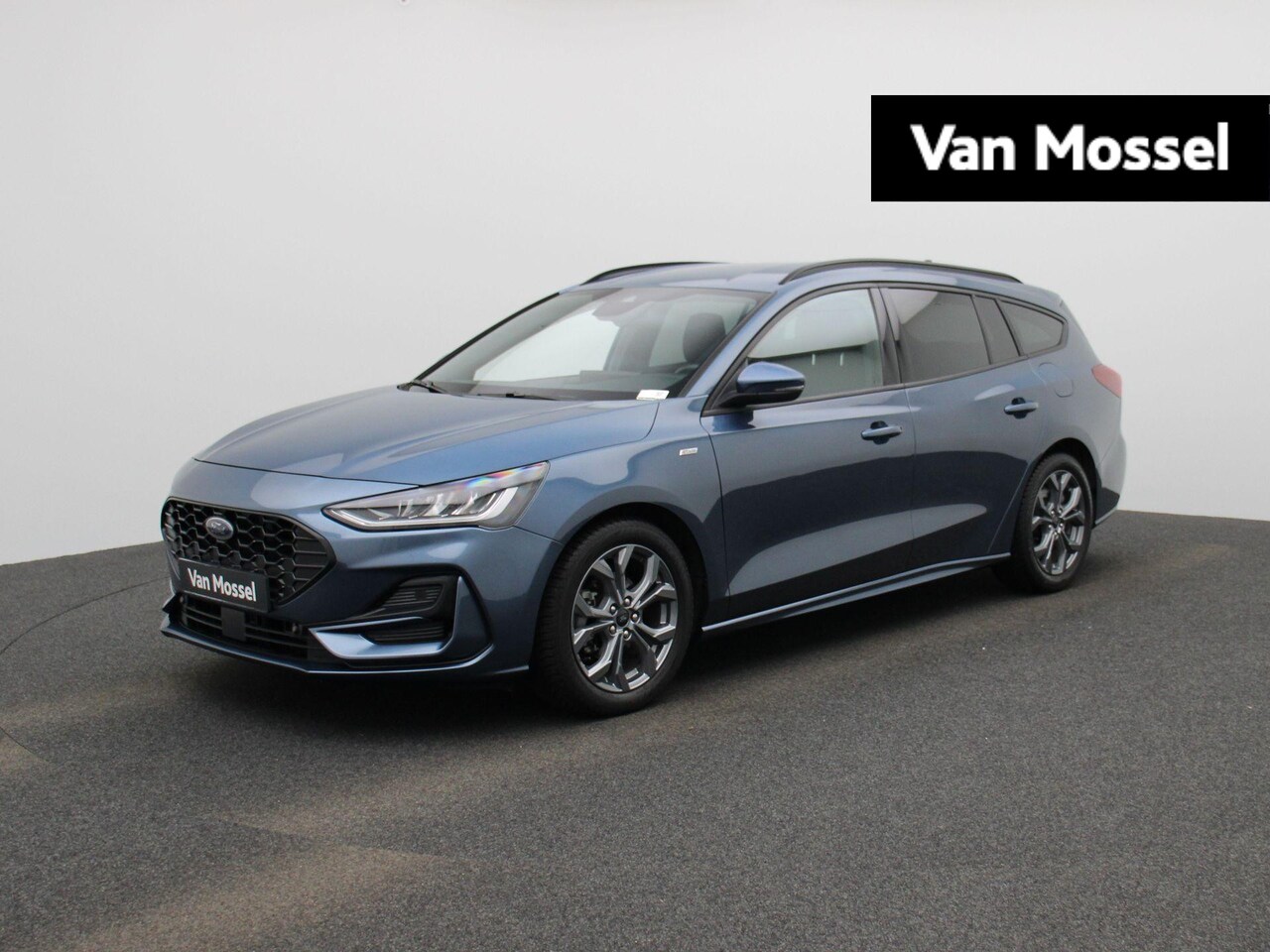Ford Focus Wagon - 1.0 EcoBoost Hybrid ST Line | WINTER PACK | AUTOMAAT | CHROME BLUE | - AutoWereld.nl