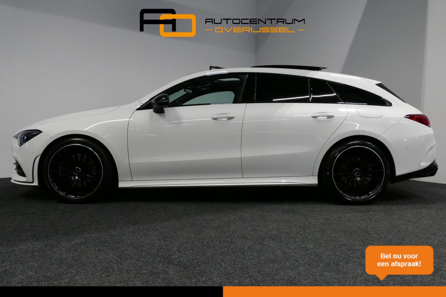 Mercedes-Benz CLA-klasse Shooting Brake - 220 AMG Line / CLA45 AMG Diffuser / Panamericana Grill / Panoramadak / Burmester Surround - AutoWereld.nl