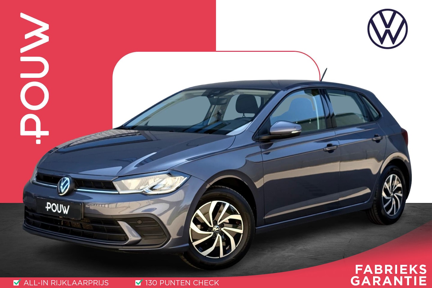 Volkswagen Polo - 1.0 TSI 95pk Life | App Connect Navigatie | Camera | PDC Voor & Achter - AutoWereld.nl