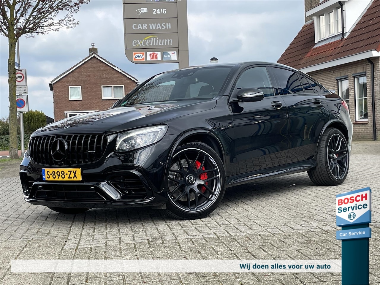Mercedes-Benz GLC-klasse Coupé - 63 AMG S 510pk 4MATIC+ / Schaal Stoelen / Luchtvering / Camera / Dealer Ondr / Burmester / - AutoWereld.nl