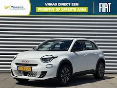 Fiat 600 - 54kWh 156pk Automaat Red Climate Control | Parkeersensoren | Navigatie by App | Adaptive C