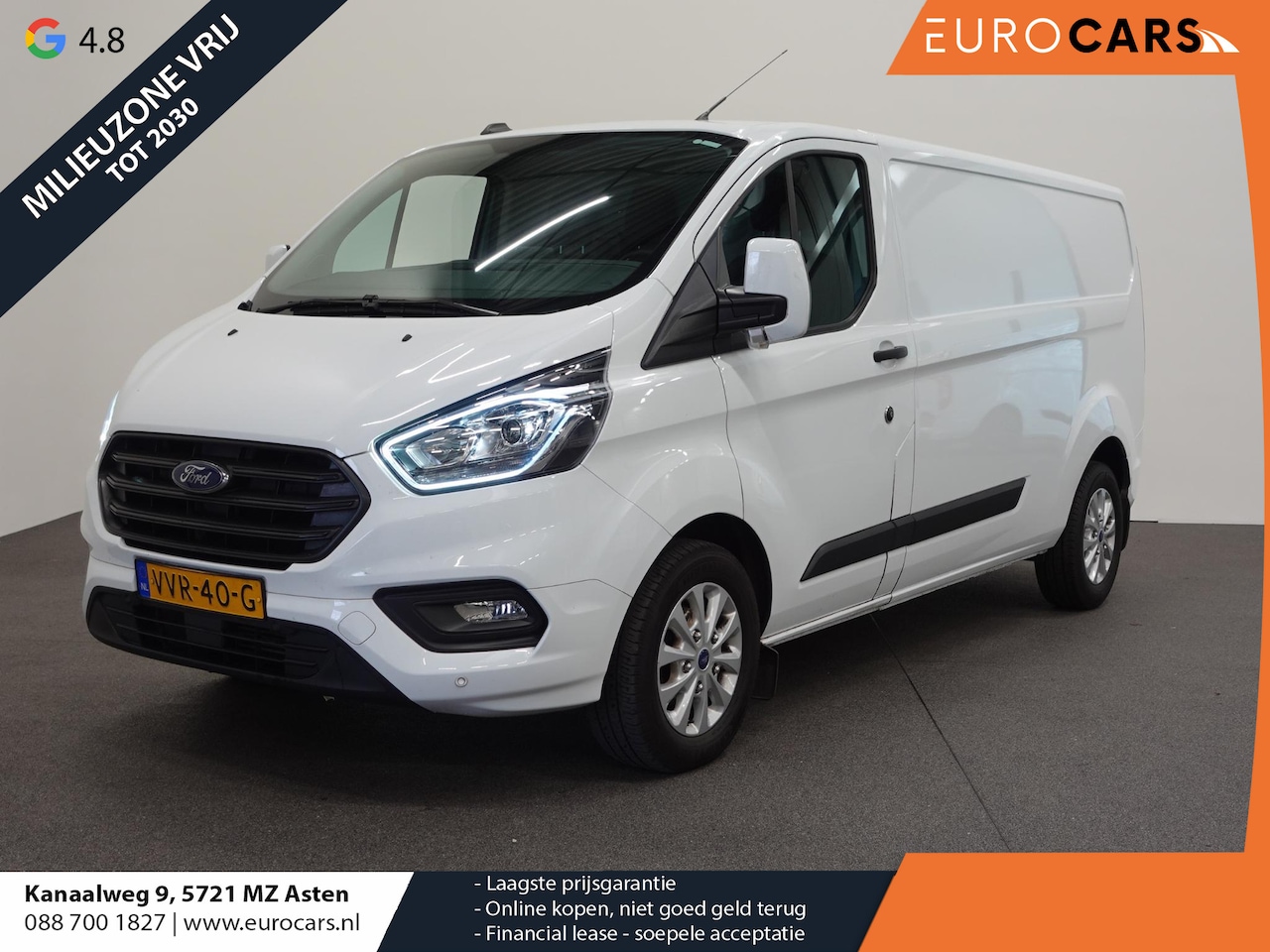 Ford Transit Custom - 300 2.0 TDCI L2H1 Trend Navigatie Cruise Control Parkeersenoren Airco Camera Carplay Trekh - AutoWereld.nl