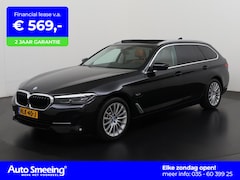 BMW 5-serie Touring - 530e xDrive High Executive | Panoramadak | Bruin Leder | Trekhaak | Zondag Open