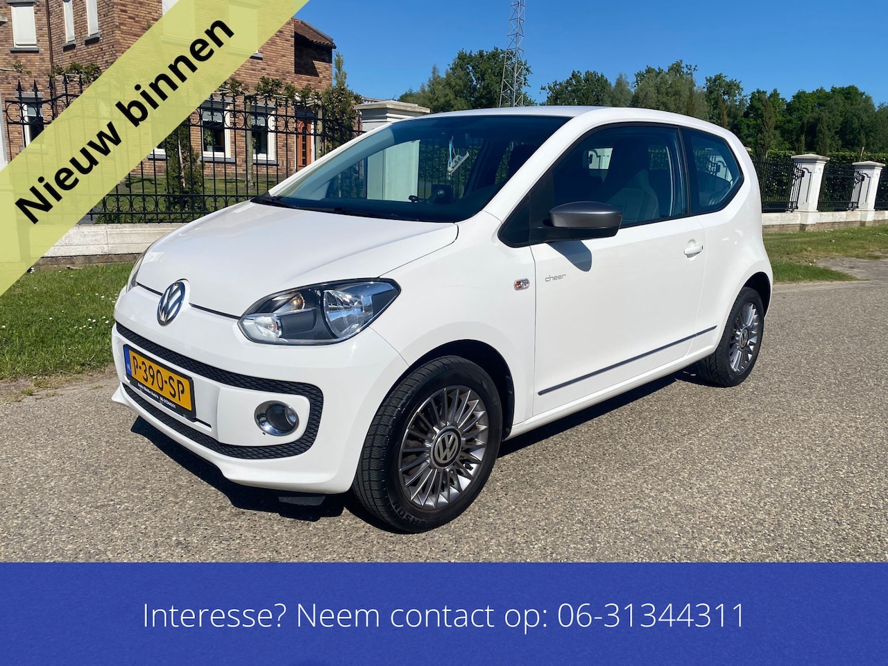 Volkswagen Up! - 1.0 cheer up vol optie Nieuwe Apk - AutoWereld.nl