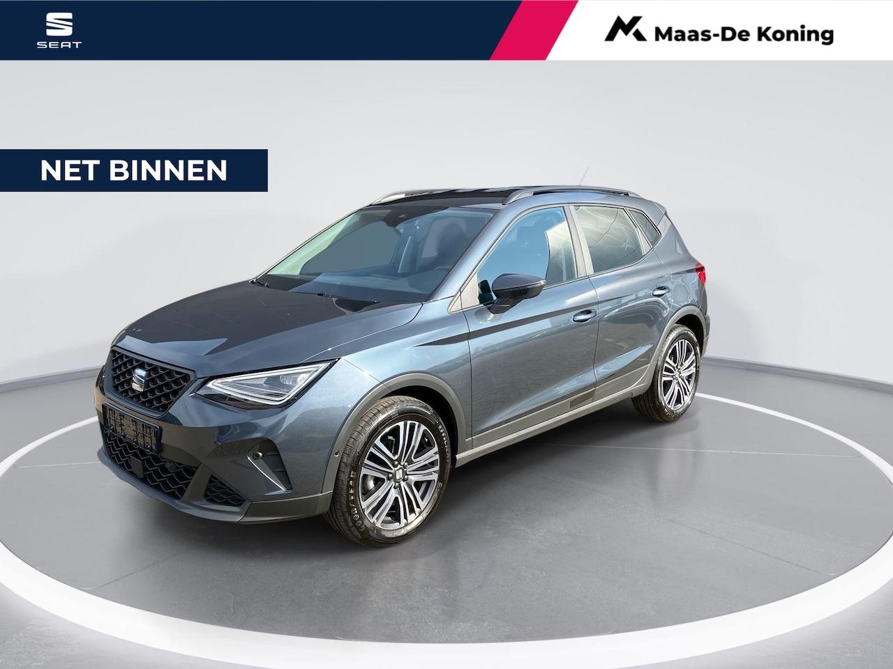 Seat Arona - 1.0 Tsi 110pk DSG Style · Apple/Android Car Play · Camera · Park Assist · P-Sensoren · ACC - AutoWereld.nl