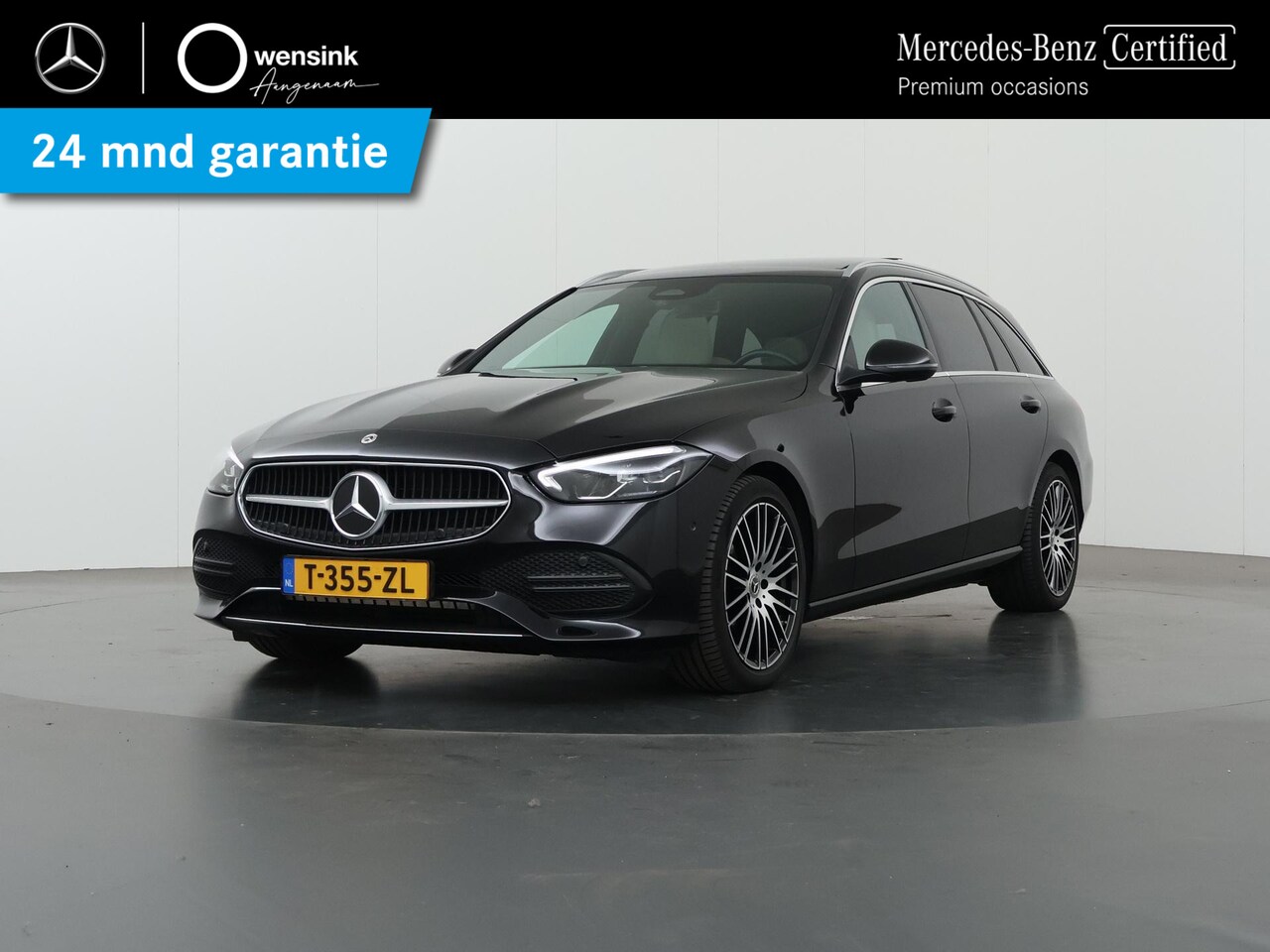 Mercedes-Benz C-klasse Estate - 180 Luxury Line | Panoramaschuifdak | Getint glas | Elec verstelbare stoelen incl geheugen - AutoWereld.nl