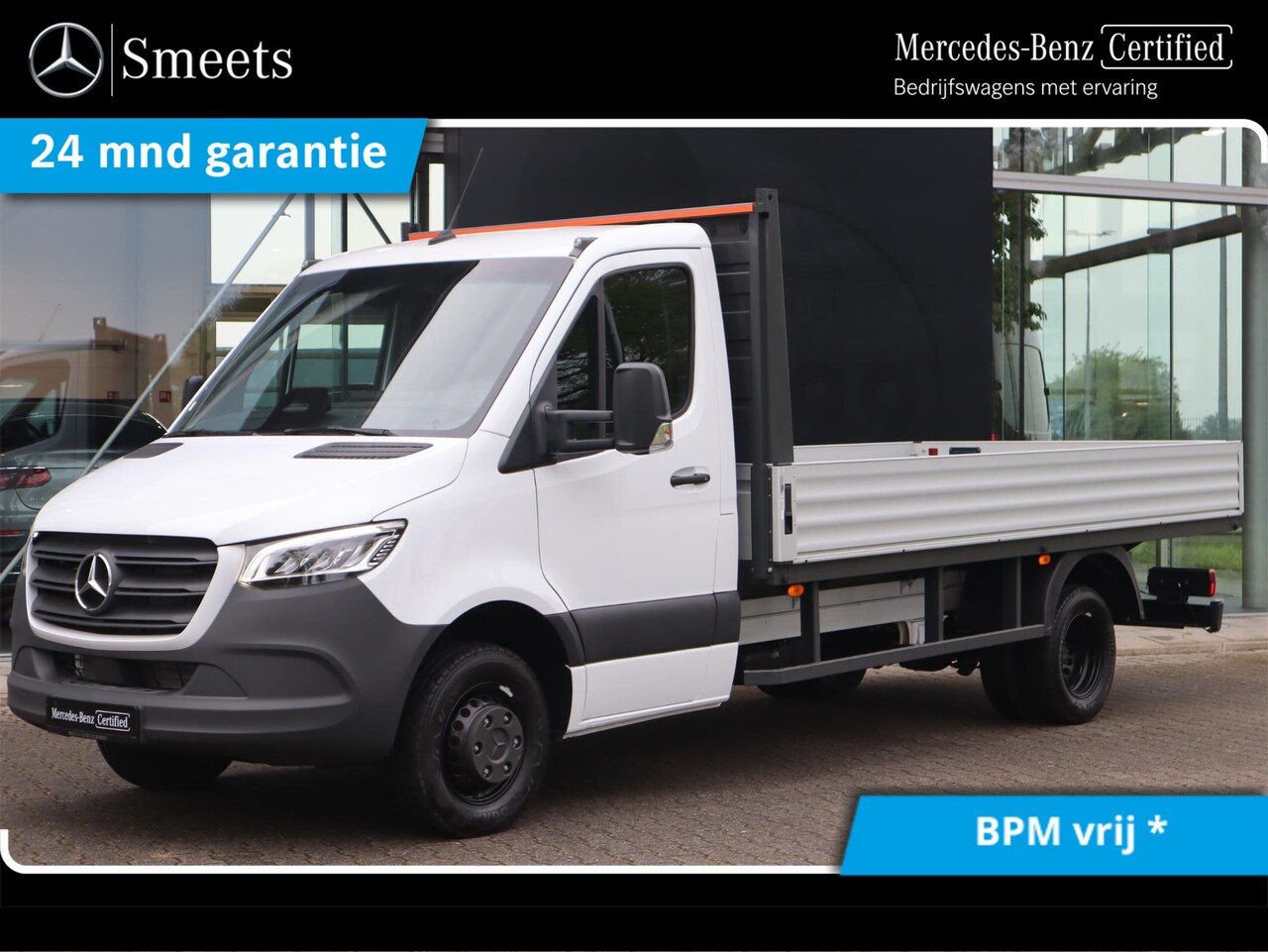 Mercedes-Benz Sprinter - 519 CDI OPEN LAADBAK LED AUT. - AutoWereld.nl