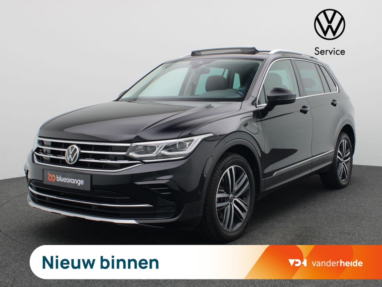 Volkswagen Tiguan - 1.4 TSI eHybrid Elegance 245PK DSG Pano-Schuifdak, Adaptieve Cruise Controle, Side Assist, - AutoWereld.nl
