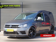 Volkswagen Caddy - 2.0 TDI E6, 150PK, 2X SCHUIFDEUR, LEDER, TREKHAAK, HOOGGLANS GRILLE, APPLE CARPLAY, AIRCO,