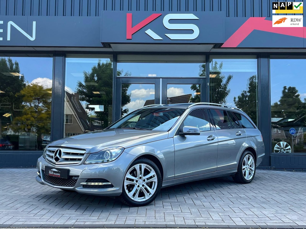 Mercedes-Benz C-klasse Estate - 180 Avantgarde Xenon Kanteldak - AutoWereld.nl