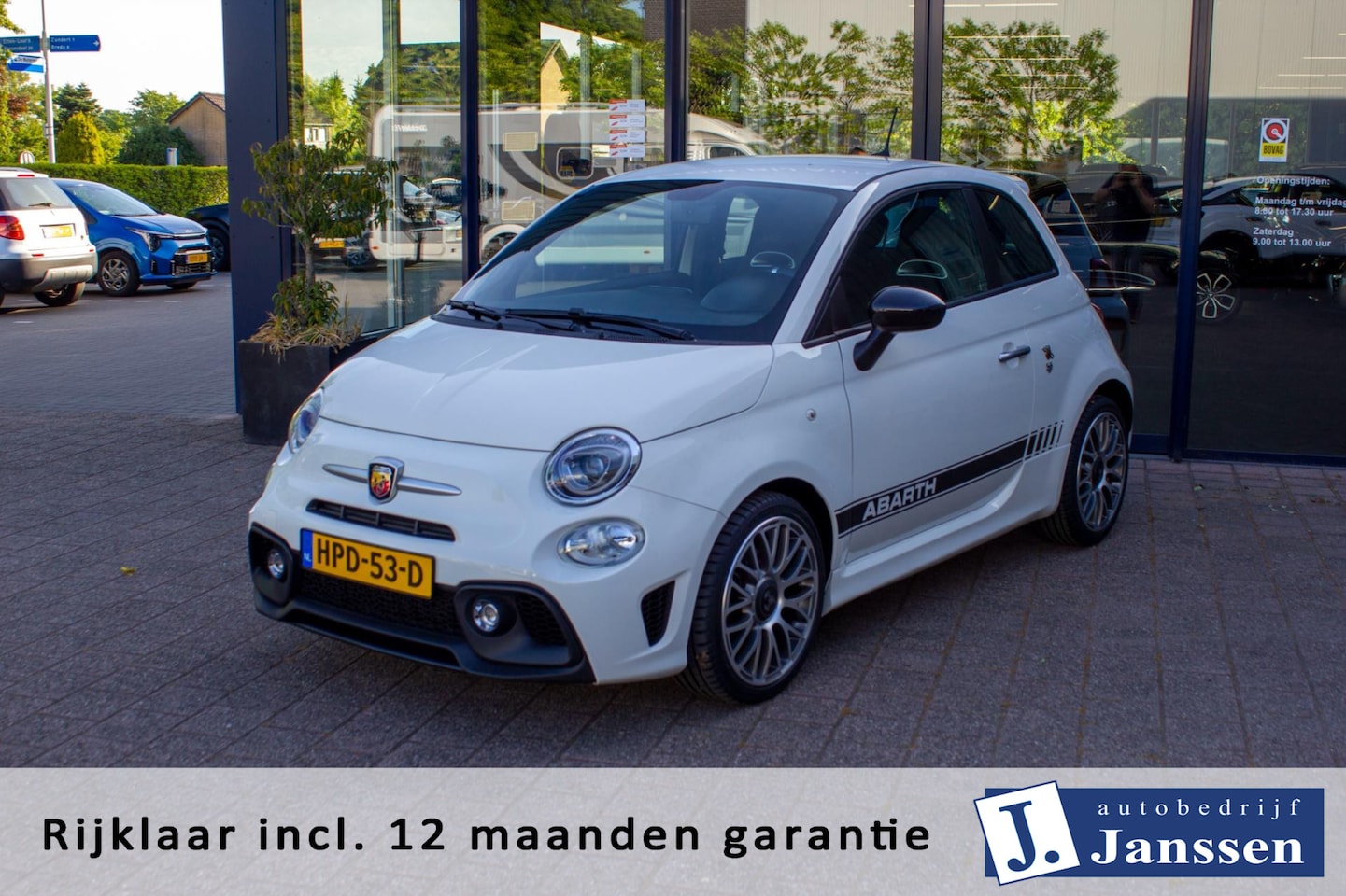 Fiat 500 C - 1.4 T-Jet Abarth 595 70th Anniversary |Prijs rijklaar incl. 12 mnd garantie|17"LMV Navi Ca - AutoWereld.nl