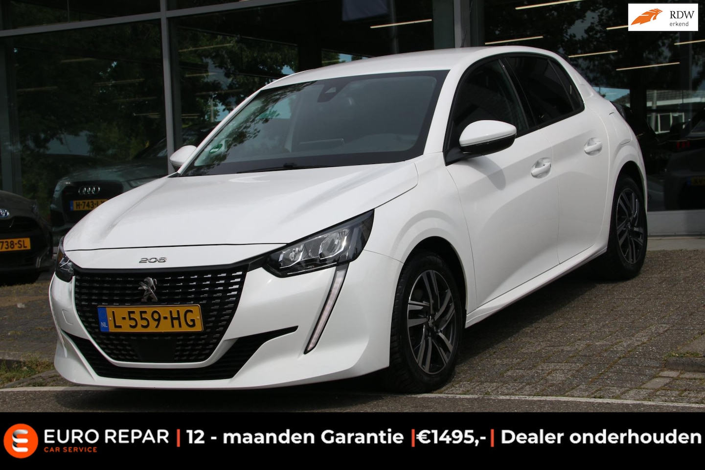 Peugeot 208 - 1.2 PureTech Blue Lease Allure DEALER OND. NL-AUTO! - AutoWereld.nl