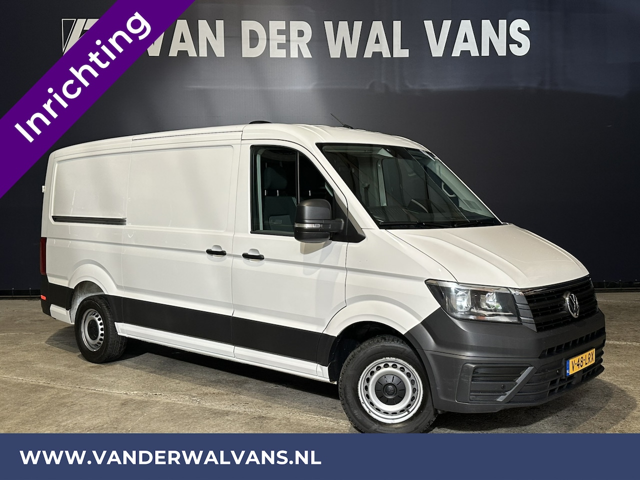 Volkswagen Crafter - 2.0 TDI 141pk L3H2 L2H1 Inrichting Euro6 Airco | Camera | Apple Carplay | Android Auto,  3 - AutoWereld.nl