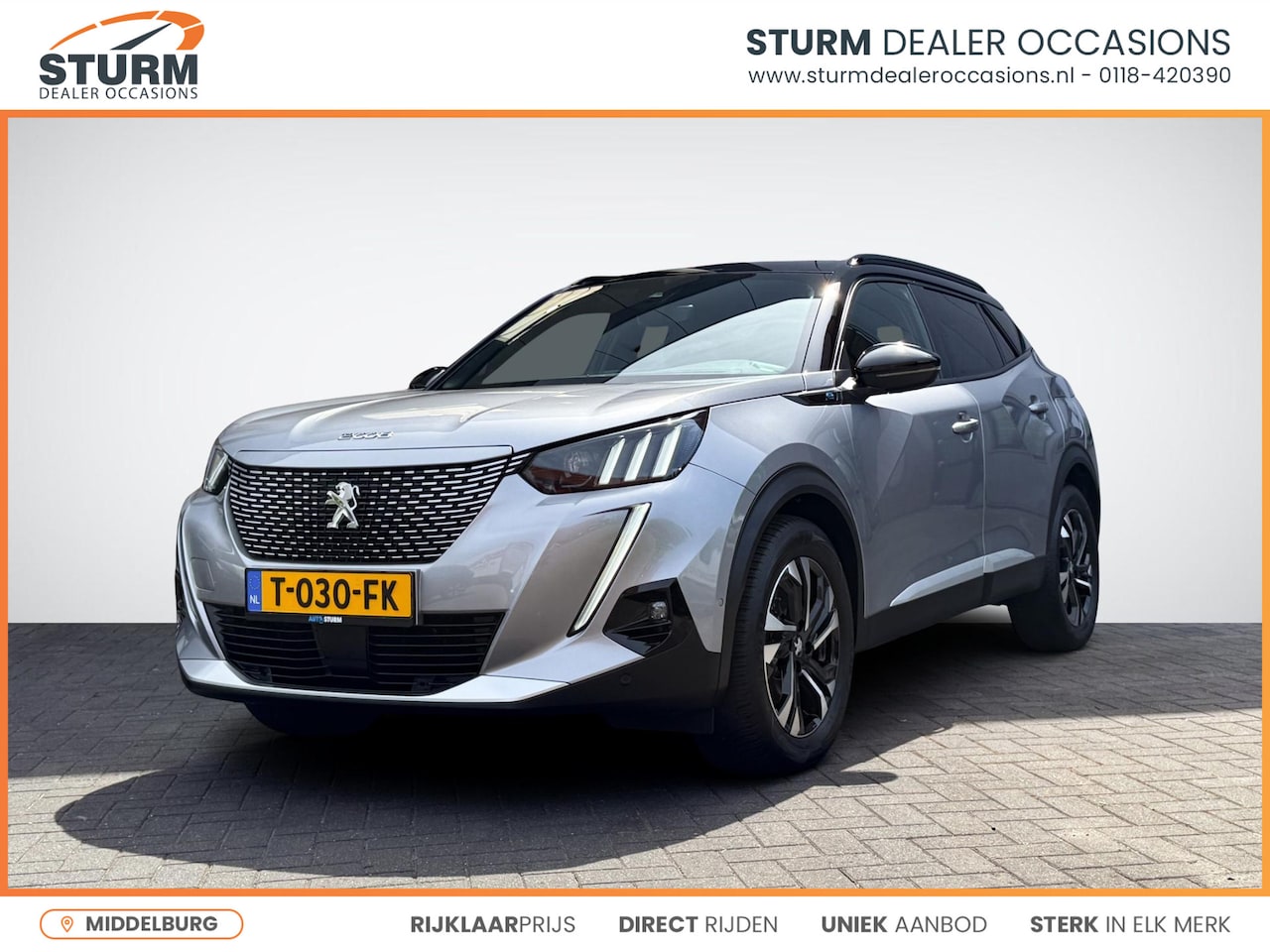 Peugeot e-2008 - EV GT 50 kWh | Adapt. Cruise Control | Stoelverwarming | Dodehoek Detectie | Apple Carplay - AutoWereld.nl