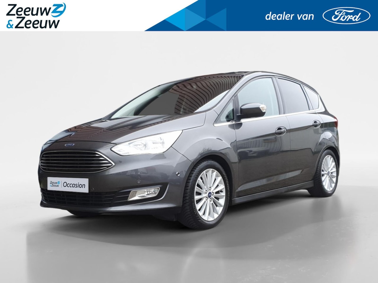 Ford C-Max - 1.0 Titanium | Trekhaak | Stoel en stuurverwarming | Navigatie | Camera | Parkeersensoren - AutoWereld.nl